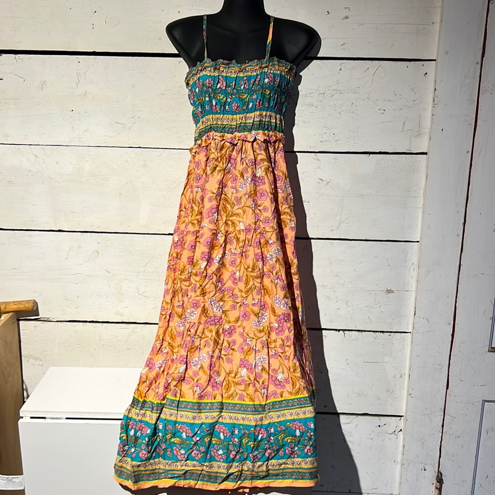 Boho maxi dress